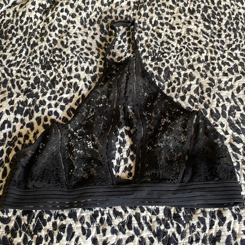 Black bralette